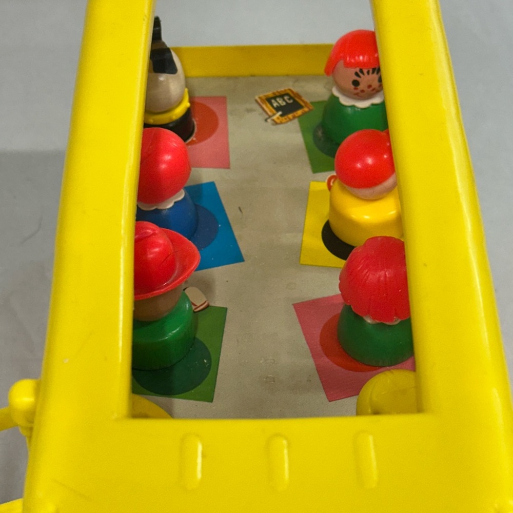 Vintage Fisher Price School Bus - Picture 7 of 10